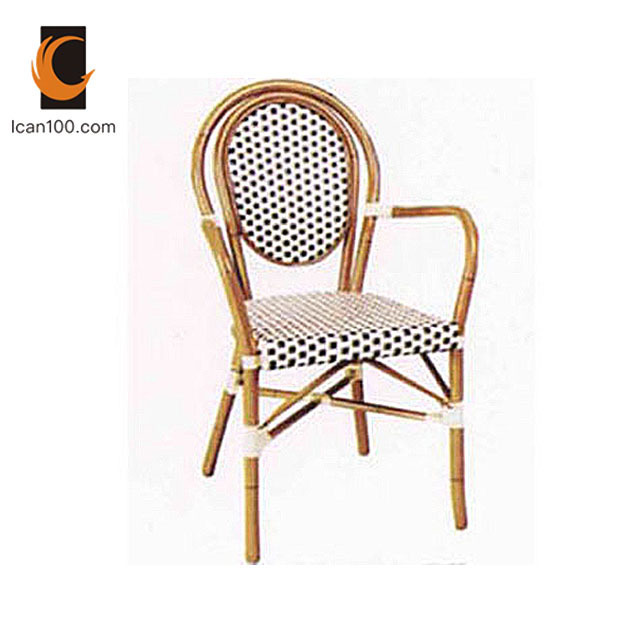 Water Proof Bamboo Garden Furniture Rattan Round Chair White Chairs For Wedding Reception Garden Chairs