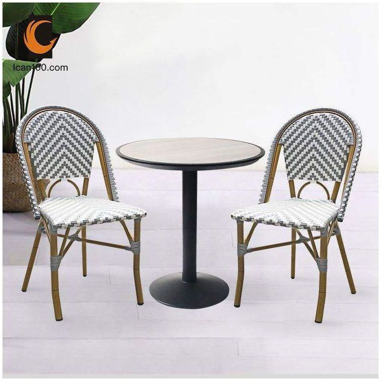 French Style Garden Sets Tavolo E Sedie Da Giardino Rattan Chair Set Outdoor Table And Chair Set For 2