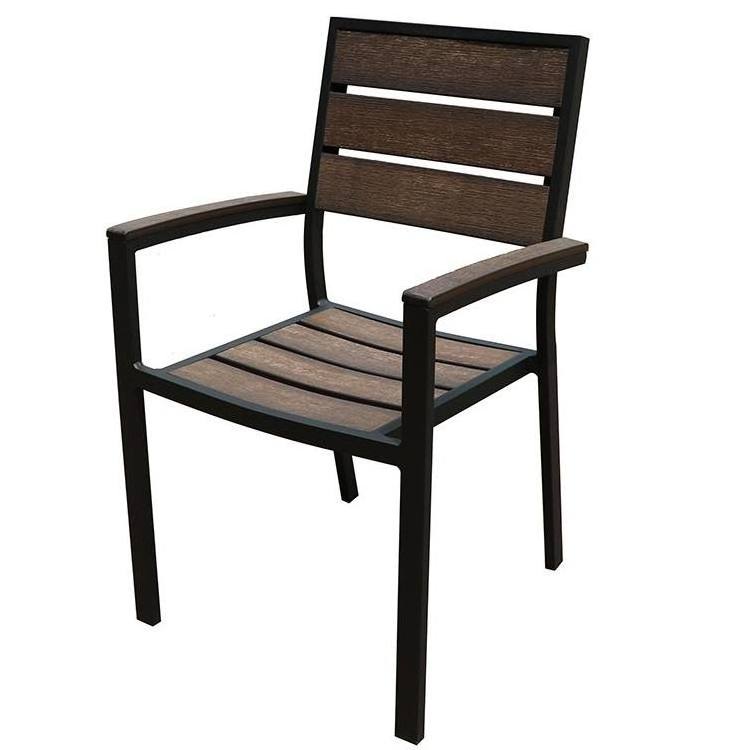 Retro Solid Wood Dining Chairs Bois Armless Chair Patio Furniture Stacking Indoor Outdoor Chairs