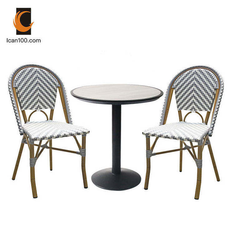 French Style Garden Sets Tavolo E Sedie Da Giardino Rattan Chair Set Outdoor Table And Chair Set For 2