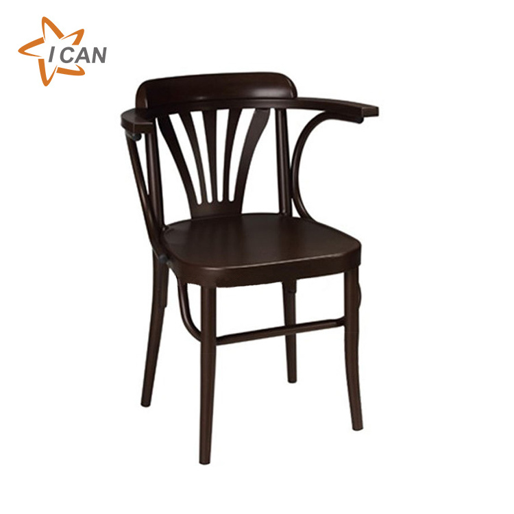 Chinese Style Commercial Furniture Aluminum Thonet Bentwood Chair