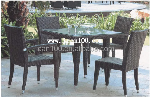 High Quality OEM Dining Room Furniture Sets  Outdoor Table And Chairs Set Patio Set Rattan Outdoor Furniture