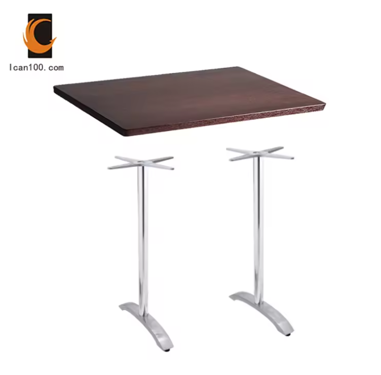 Hot Selling Coffee Shop Table Base Steel Restaurant Table Leg Metal Furniture 2 Wrought Iron Table Legs