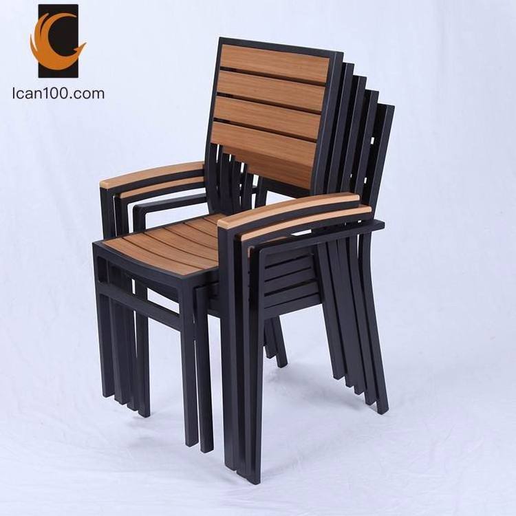 Outdoor Event Party Banquet Weeding Chairs Wood Fast Food Restaurant Stacking Metal Aluminium Hotel Chairs