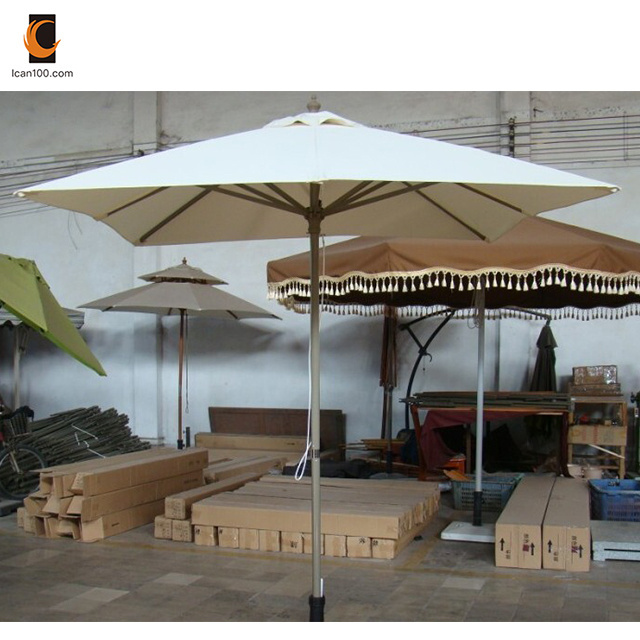 Anti Fading Outdoor Patio Design Restaurant Garden Beach Sea Sun Umbrella Parasol