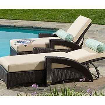 Wholesale Cheap  Fabric Leisure Outdoor Furniture Chaise Lounge Furniture Pool Lounge Chairs