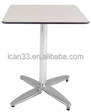 Good Quality Modern Table Top Uv Resistant Hpl Outdoor Cyber Cafe Patio Outdoor Bistro Table