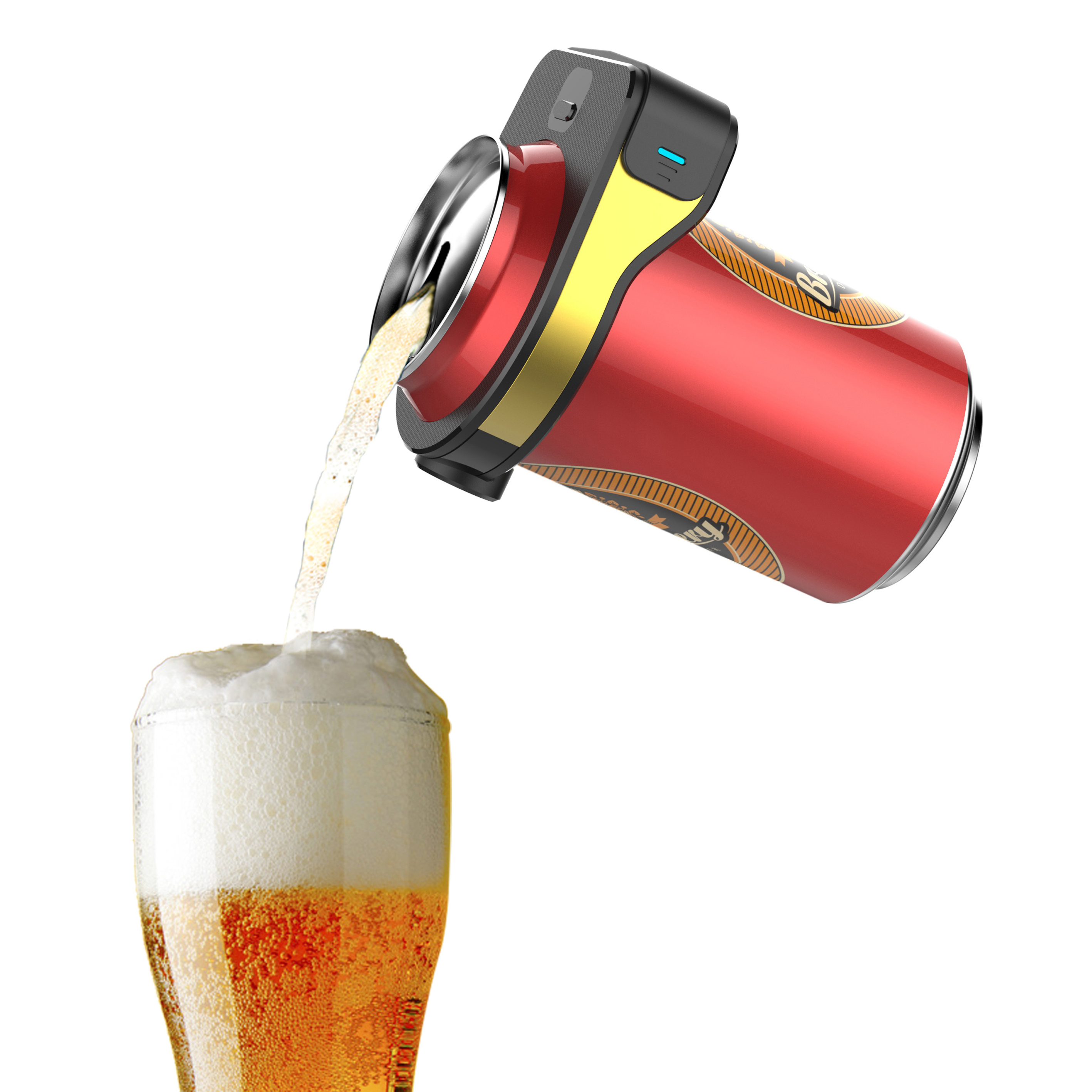 Newest Portable Mini Electric Beer Dispenser Easy to Carry Beer Bubble Maker for Creamy Beer Taste