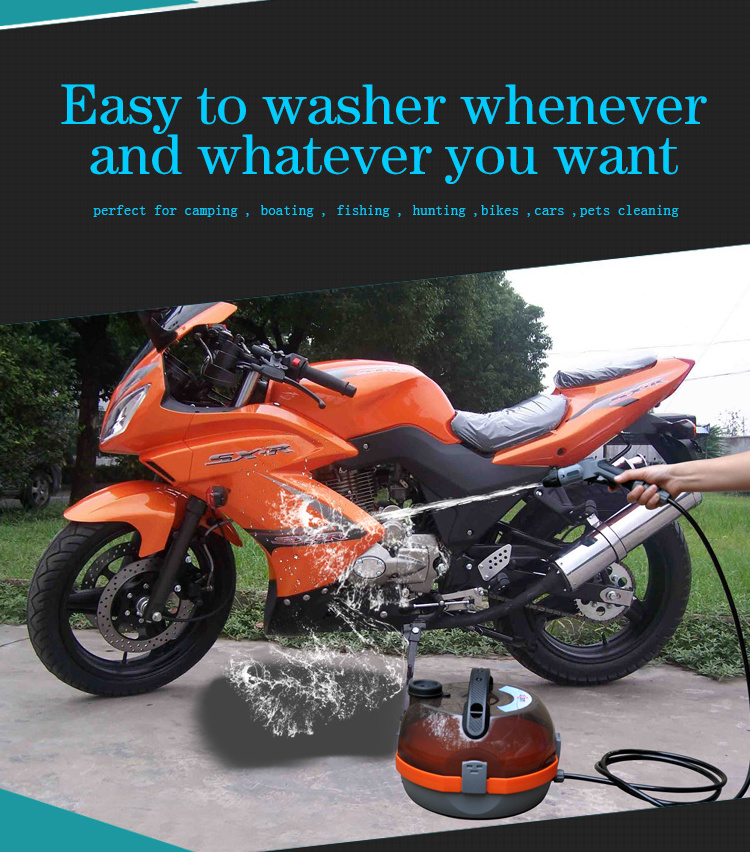 Portable Pressure Washer Gun Battery Powered Cordless  Washer Car Wash Kit for Cleaning Car/Fence/Floor/Garden/Window