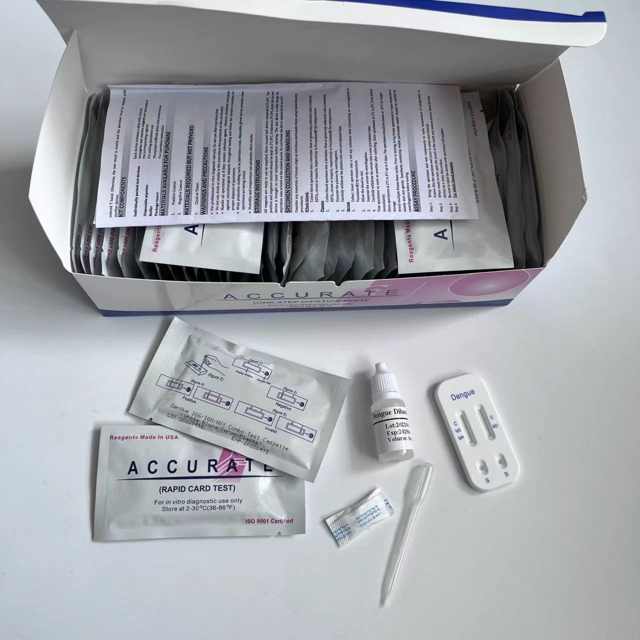 Infectious Malaria/HCV/HBsAg/Syphilis/HP/HIV Rapid Diagnostic Blood Test Kit Hepatitis B Surface Antigen Test Strip