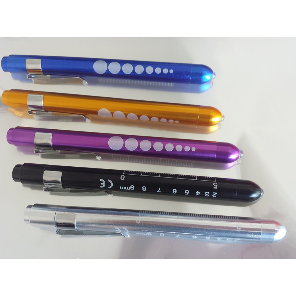 Nursing Doctor Torch Customized Led Medical Penlight pen flashlight pen light For Pupil Examination In Oral Ophthalmology