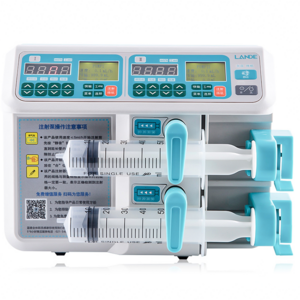 Portable Volumetric Medical Syringe Pump Vein Injection Electronic Infusion Syringe Pump with LCD Display