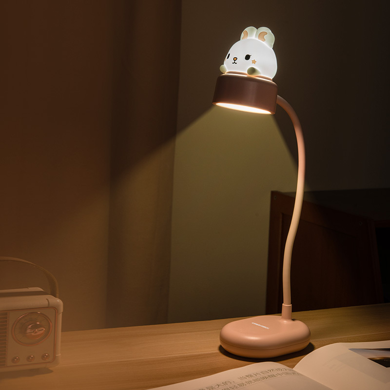 ICARER FAMILY Kids Night Light for Children Flexible LED Desk Lamp Folding cute Night Light Lamp