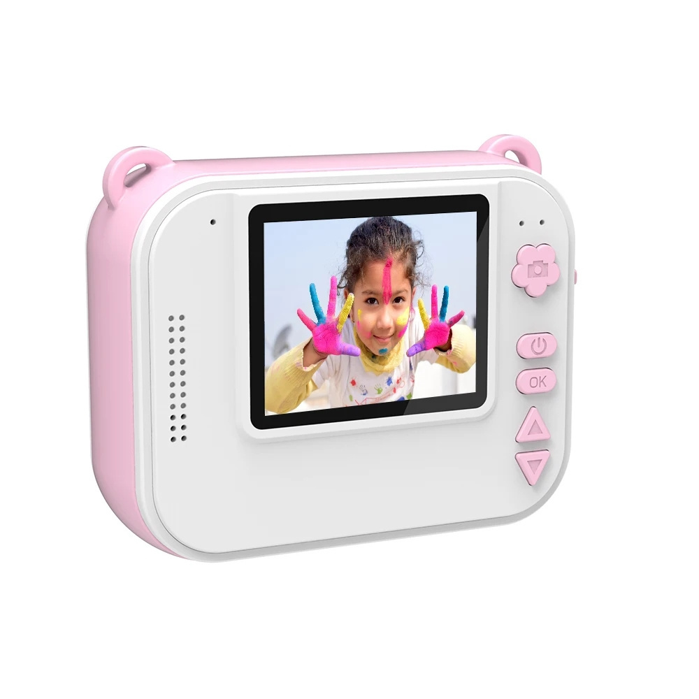 2024 Icar Manufacturers Best Digital Camera Full Hd Ips Screen Instant Print Mini Kids Printer Kids Digital Camera