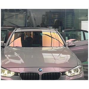 iCarNFTS 80%VLT Sunset Red Chameleon window film Car Window Tint Windscreen Solar Windows Chameleon Tint Windshield Film