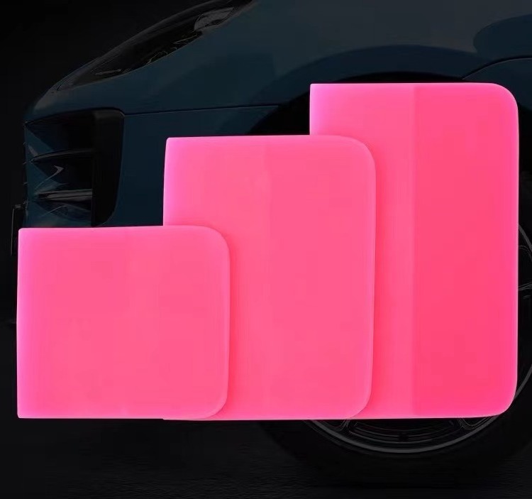 2023 Car Vinyl Wrap Tool Squeegee Scraper Straight Scraper Tool for Car Vinyl Wrap Window Tinting Plastic Razor Scraper