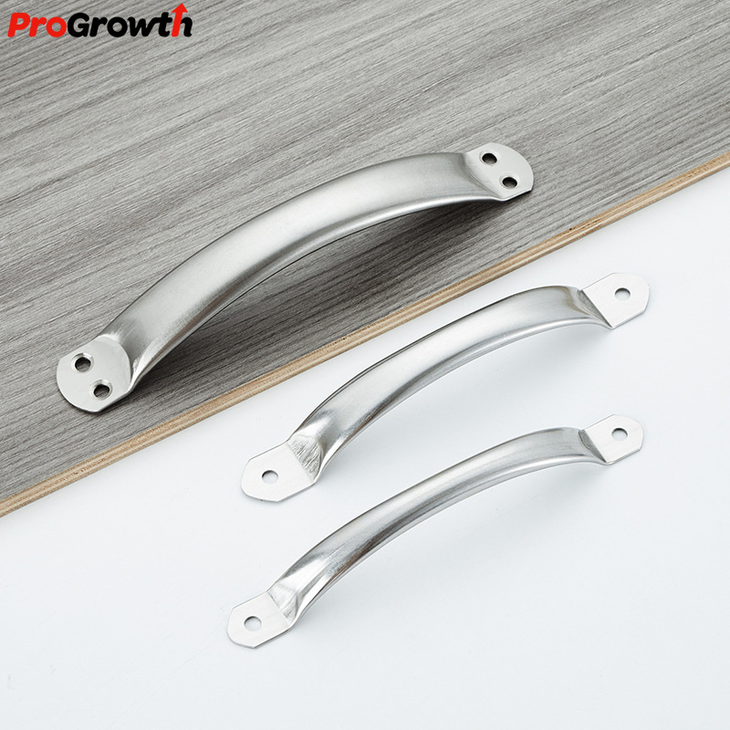 Stainless Steel Round Tube Cutting Board Handle Drawer Cabinet Door Bow-Shape Hollow Handle  Chopping Board Hardware Accessories