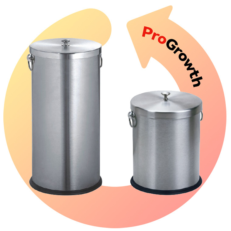 Hotel&restaurant Supplies 201 Stainless Steel Tea Residue Bucket Tea Trash Can Filter Collection Bucket Waste Water Bucket