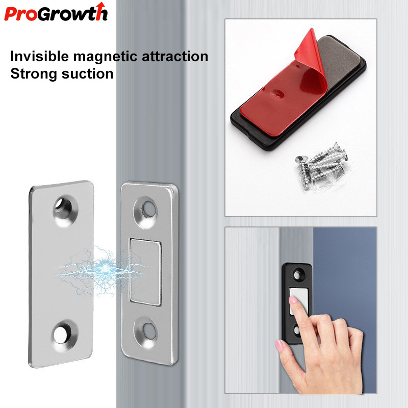 Sliding Door Invisible Magnet Door Catches & Closers Furniture Hardware Wardrobe Cabinet Drawer Latch