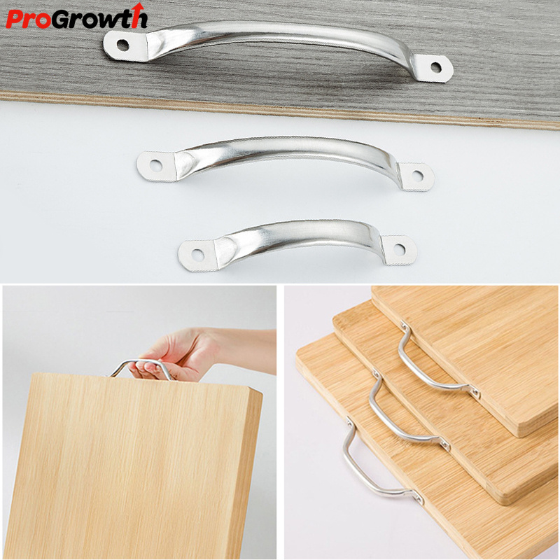 Stainless Steel Round Tube Cutting Board Handle Drawer Cabinet Door Bow-Shape Hollow Handle  Chopping Board Hardware Accessories