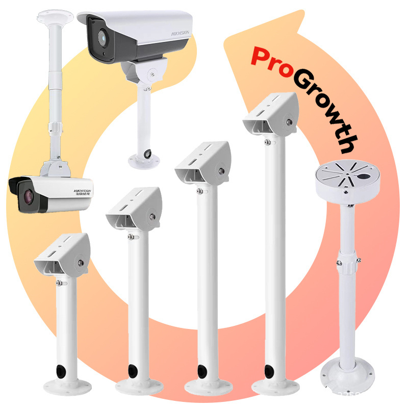 Monitor Telescopic Support Brackets Universal Alloy Pole 35/37/45mm Bullet Dome Camera Security Surveillance CCTV Stand