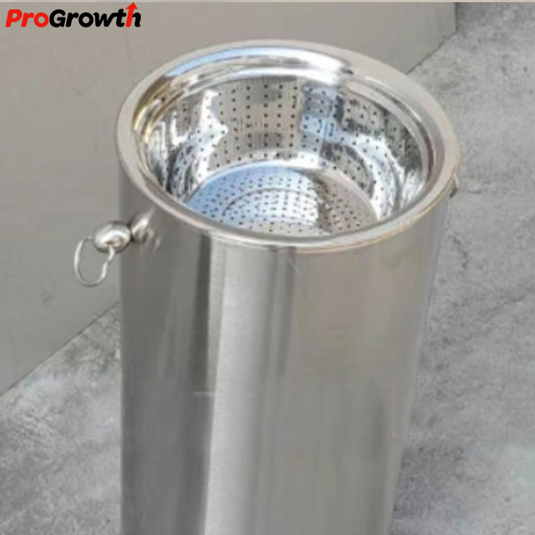 Hotel&restaurant Supplies 201 Stainless Steel Tea Residue Bucket Tea Trash Can Filter Collection Bucket Waste Water Bucket