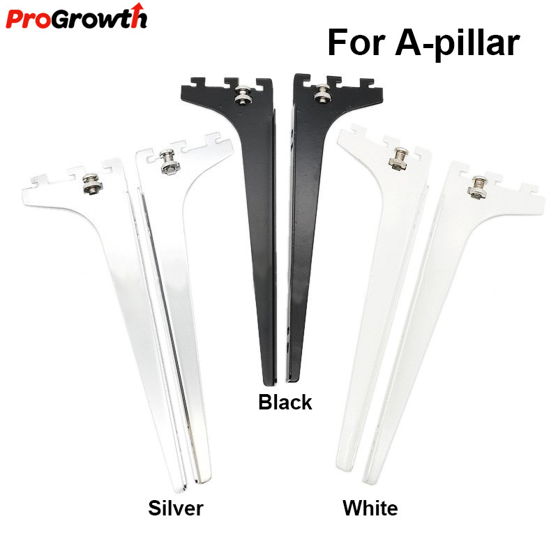 Manufacturers AA Pillar Channel Double Slotted Wall Upright Metal Shelf Bracket Goods Shelves Glass Hanging Brackets