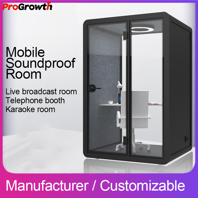 Movable Soundproof Room Home Phone Booth Studio Mute Room Piano Practice Small Office Rooms