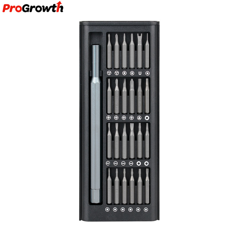 25 in 1 S2 Steel Stiffened Special-shaped Magnetic Attraction Hardware Tool Screwdriver Set