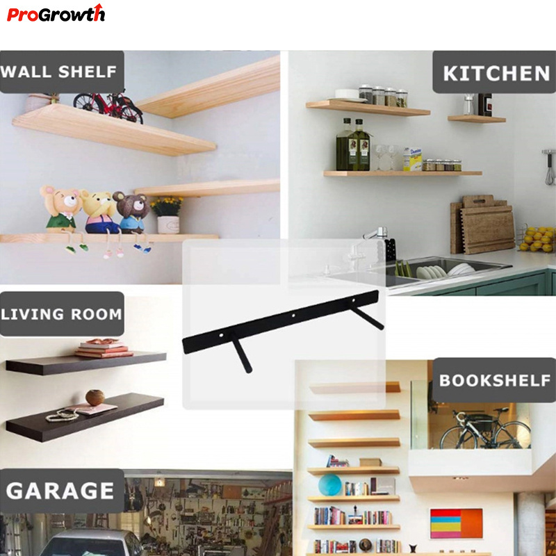 Other Furniture Hardware Concealed Blind Hole Metal Shelf Supports Frame Wooden Shelf