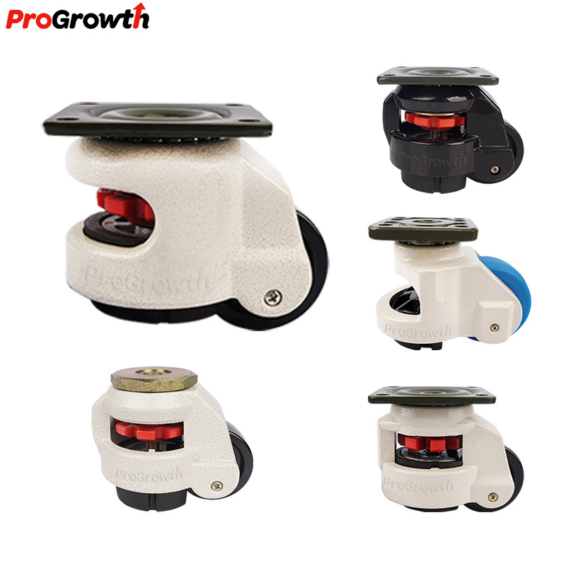 GD-60F/40/80/100/120/150 Leveling Caster Wheels Industrial Medical Equipment Adjustable MC Nylon swivel Casters