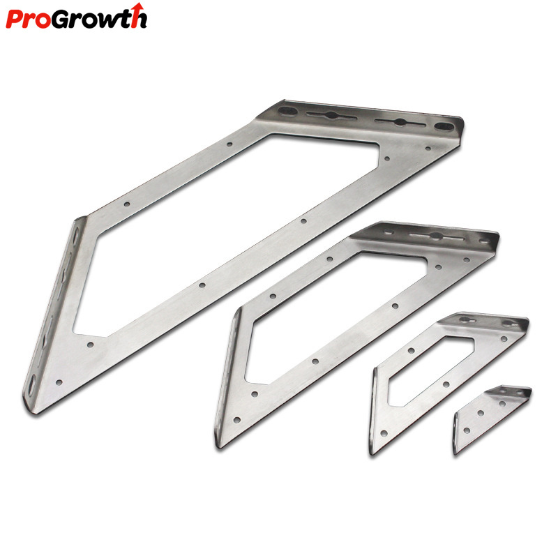 Hollow Triangle Corner Brace Fixed Angle Iron Support Frame Multi Functional Inverted Bracket Furniture Hardware Shelf Bracket