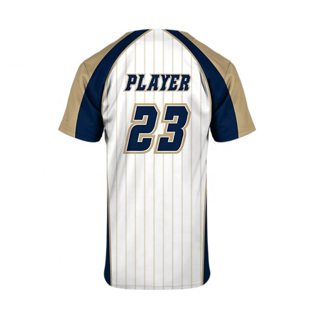 Oem Striped Team Baseball Jersey men shirt Custom print baseball uniform Sublimation Baseball Jersey For Sale