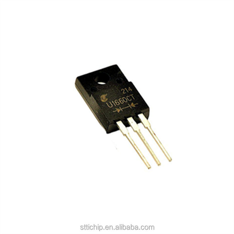 IC chip,Electronic ,Supply cathode supply anode fast recovery rectifier diode pairing tube MURF1660CTR MURF1660CT