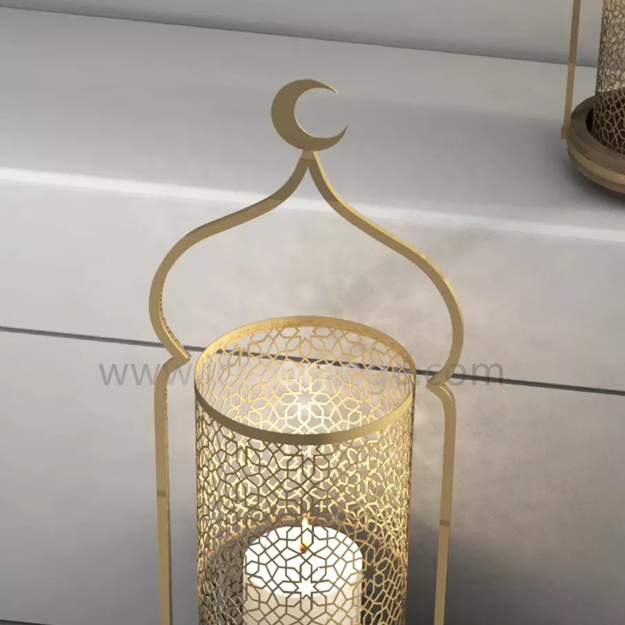 Ramadan Decorations Table Decor Lantern Eid Mubarak Lantern With Decorative Standing Lantern