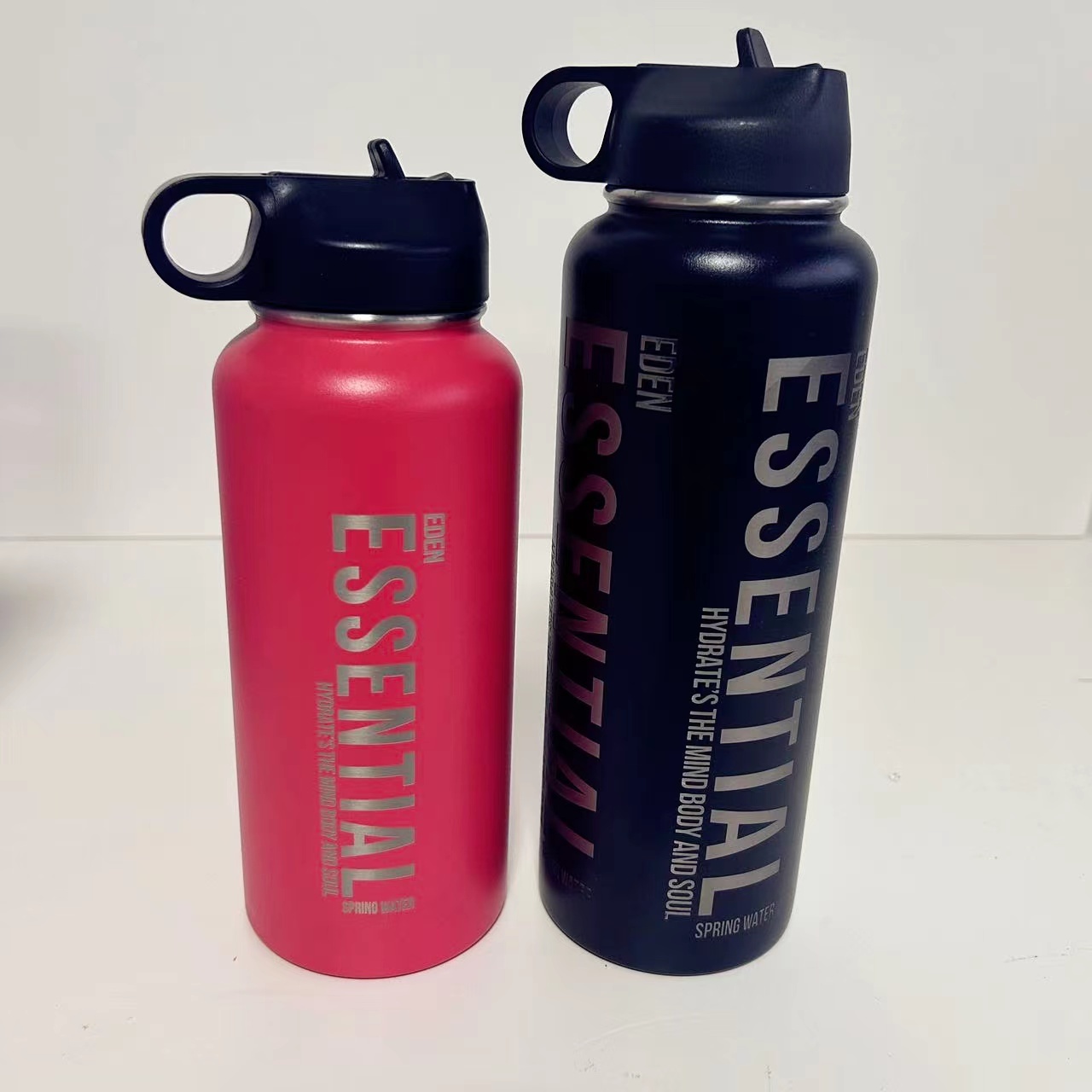 Custom 12 oz-16 oz-18 oz-22 oz-25 oz-32 oz-40 oz-64 oz-128 oz Water Bottle  Mug Sport Thermos Flask Stainless Steel Water Bottle