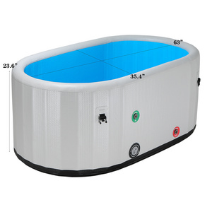 Outdoor Portable ice bath tub inflatable For Recovery Cold Water Therapy Hot bath Athletes Foldable Bathtub Adult Plunge Pool