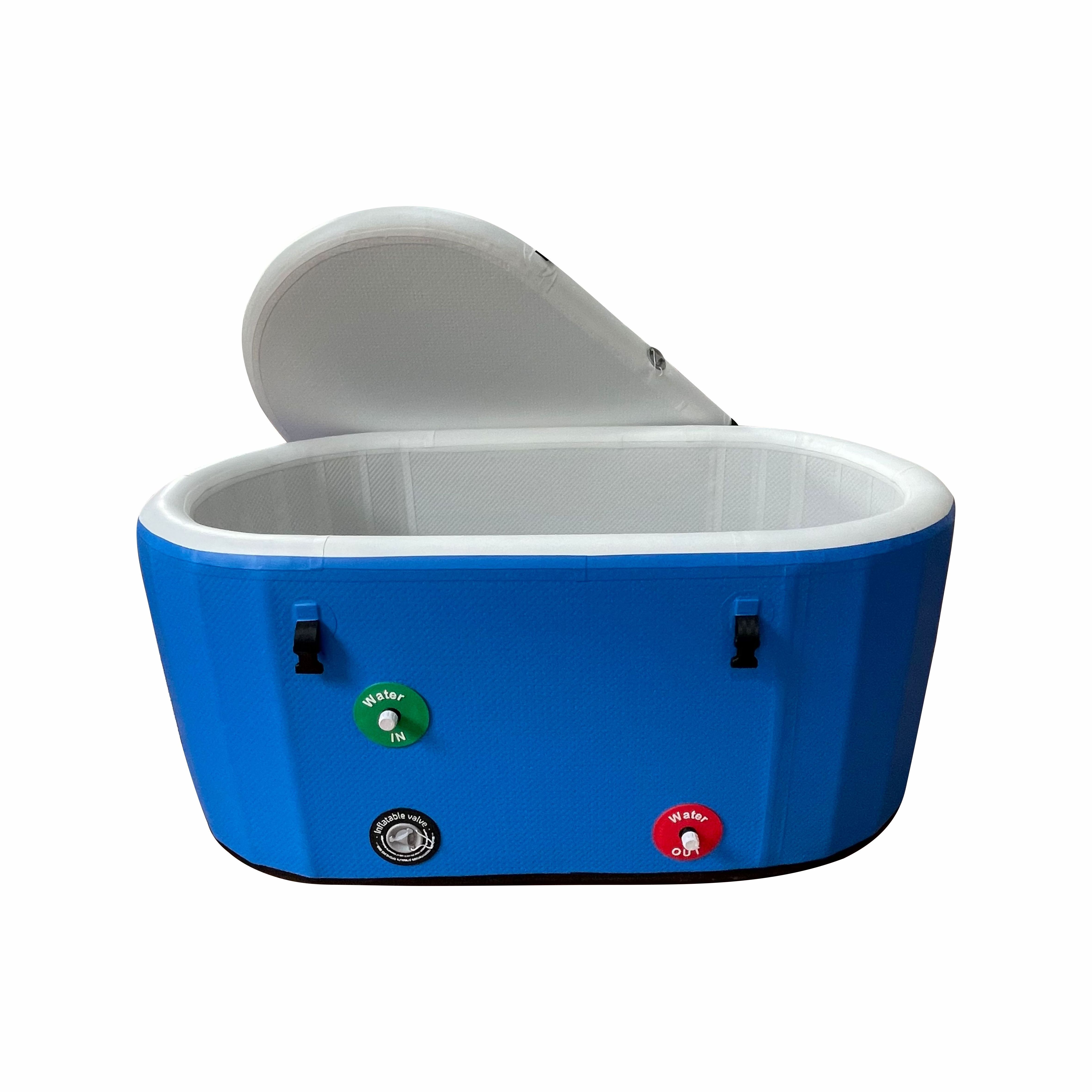 New Trend Inflatable Spa Hot Tub Round Spa Portable Hot Tub Model 2-4 Person Outdoor Inflatable Spa Massage Tub