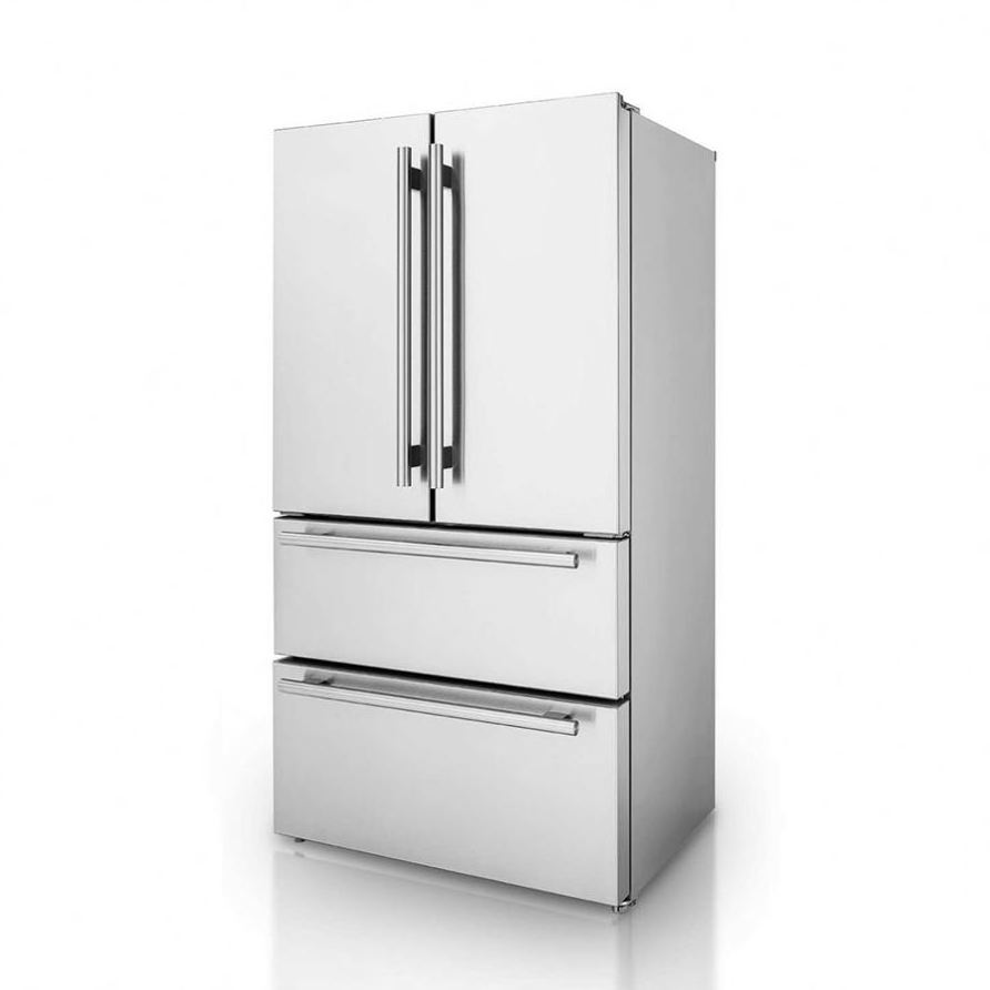 355L Moden Design No Frost R600a gas Refrigerators French Door