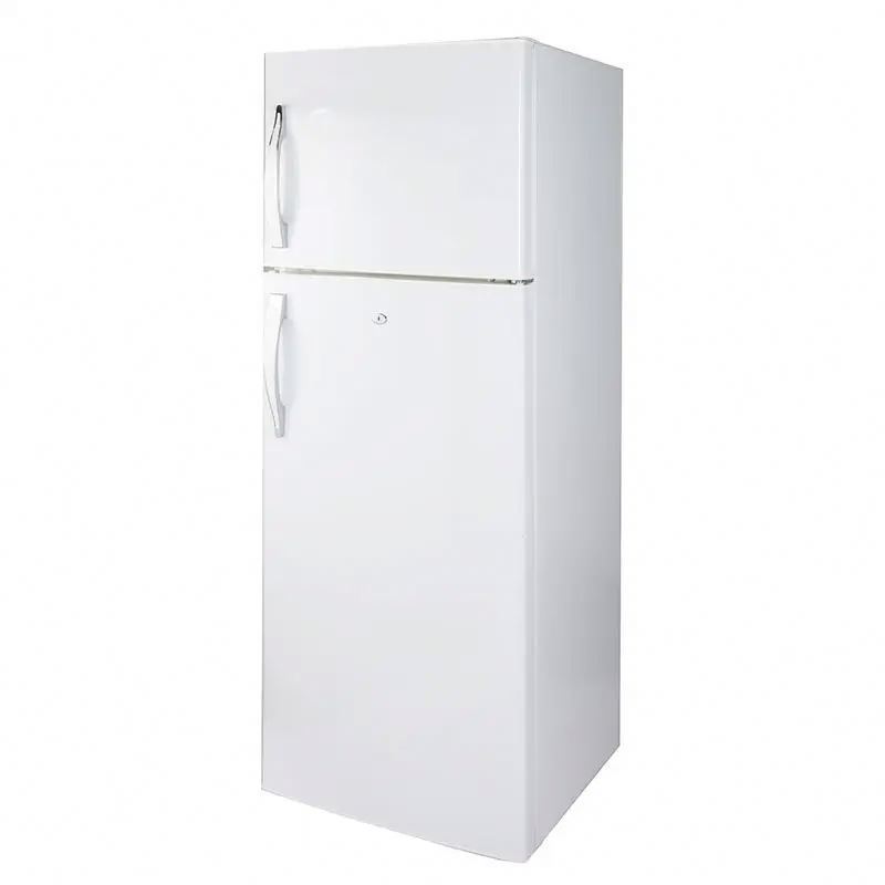 210L 7.4 Cu.Ft Factory Direct Low Noise Kitchen Appliance 2 Door Refrigerator With Lock