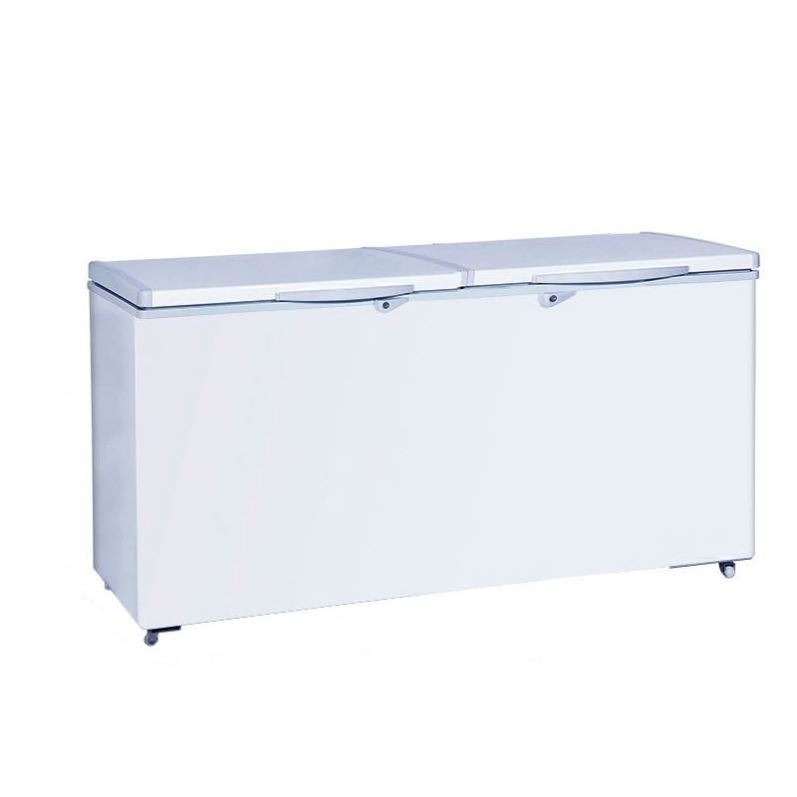 420L Best Price Top Open Solid Door Top Open Chest Freezers Deep With Lock