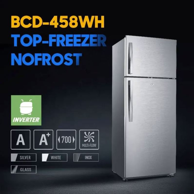 458L Refrigerator Manufacturer Electronic Control Kitchen Appliance 2 Door Double Door Refrigerator Stand