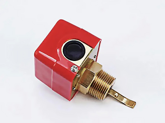 Brass Flow Switch HVAC Controls Products For HVAC Industry Paddle Flow Switch