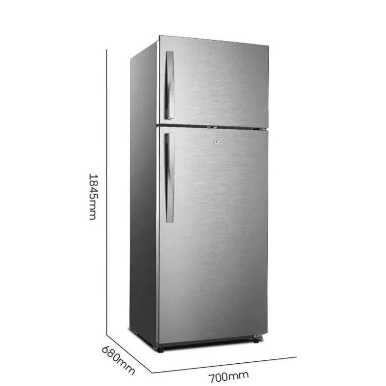 458L Refrigerator Manufacturer Electronic Control Kitchen Appliance 2 Door Double Door Refrigerator Stand