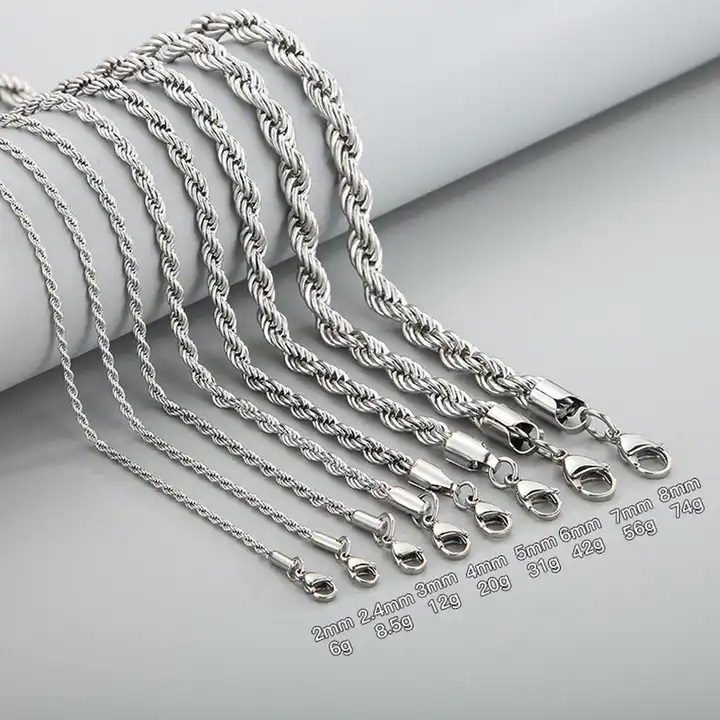 Wholesale Silver Jewelry cadena de plata 925 Custom Gold Cuban Link Chain Necklaces for Women Men 925 Sterling Silver Jewelry