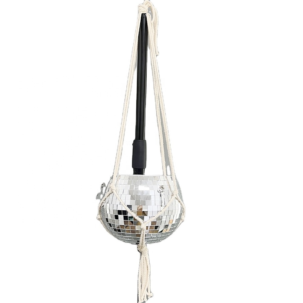 ICEBLUE HD Home Hanging Disco Ball Planter 8