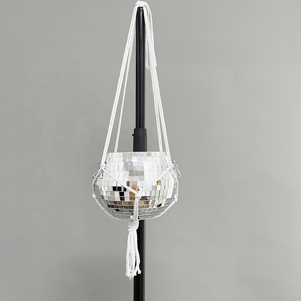 ICEBLUE HD Home Hanging Disco Ball Planter 8