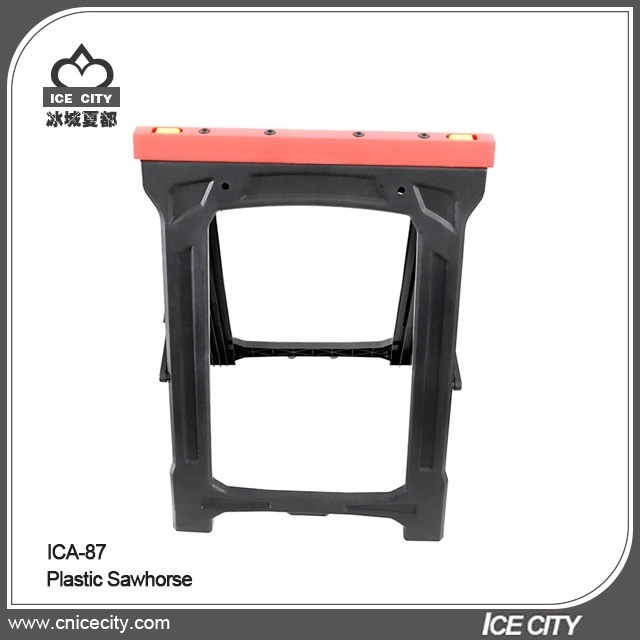 Europe and USA Hot Sale 32inch Plastic Folding Work Table Sawhorse