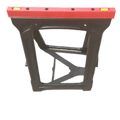 Europe and USA Hot Sale 32inch Plastic Folding Work Table Sawhorse