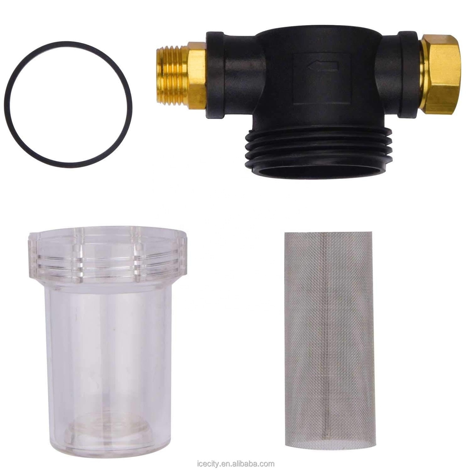 2024 Hot Sale 40 Mesh Garden Hose Filter Attachment with One Extra O Ring